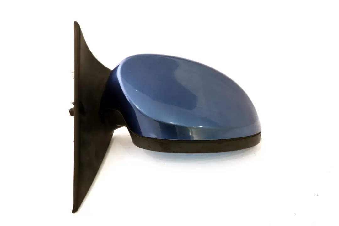 BMW 3 Series E92 E93 Power Fold Right Wing Mirror O/S Montegoblau Montego Blue