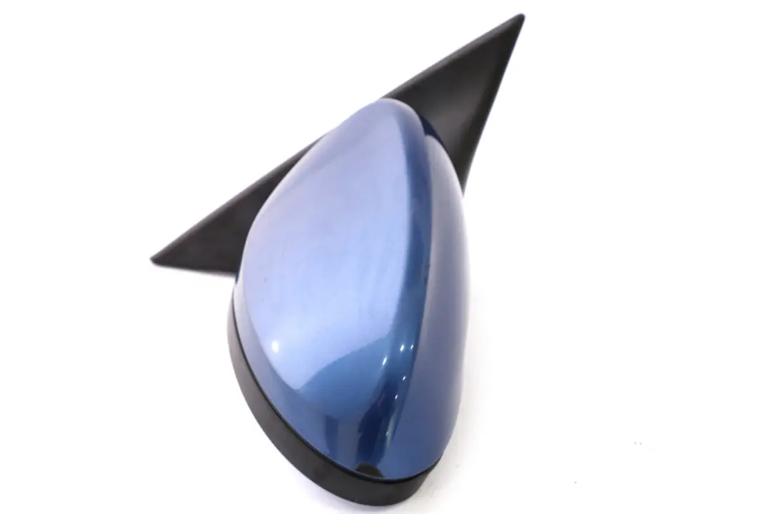 BMW 3 Series E92 E93 Power Fold Right Wing Mirror O/S Montegoblau Montego Blue