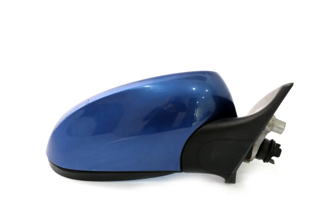 BMW 3 Series E92 E93 Power Fold Right Wing Mirror O/S Montegoblau Montego Blue