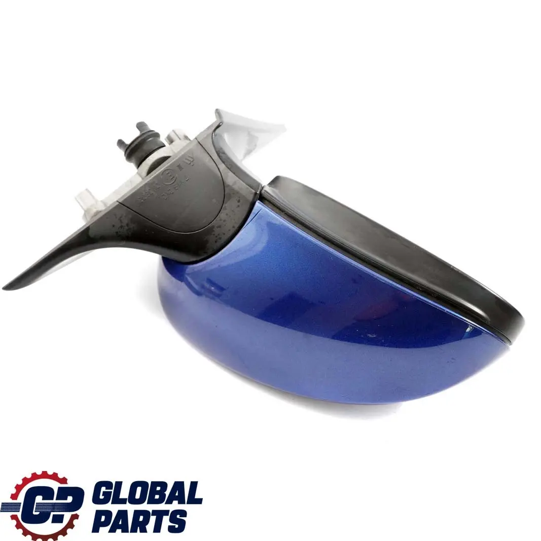 BMW 3 Series 1 E92 Power Fold Right Wing Mirror O/S Montegoblau Montego Blue