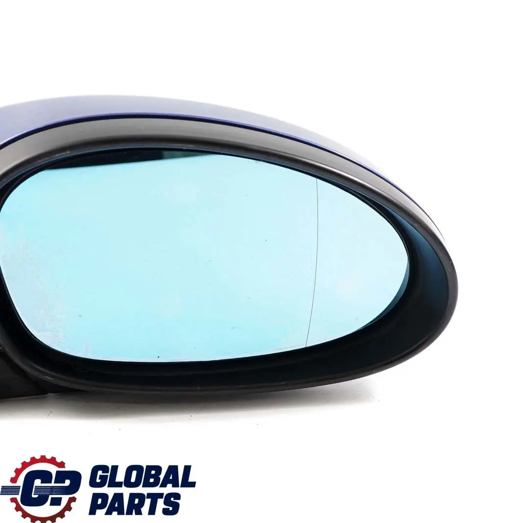 BMW 3 Series 1 E92 Power Fold Right Wing Mirror O/S Montegoblau Montego Blue