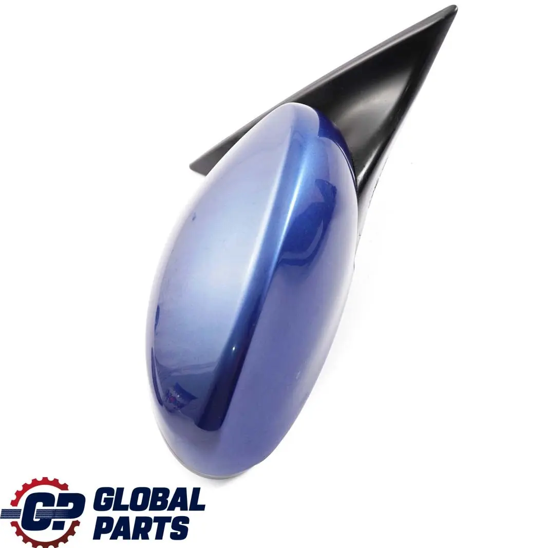 BMW 3 Series 1 E92 Power Fold Right Wing Mirror O/S Montegoblau Montego Blue