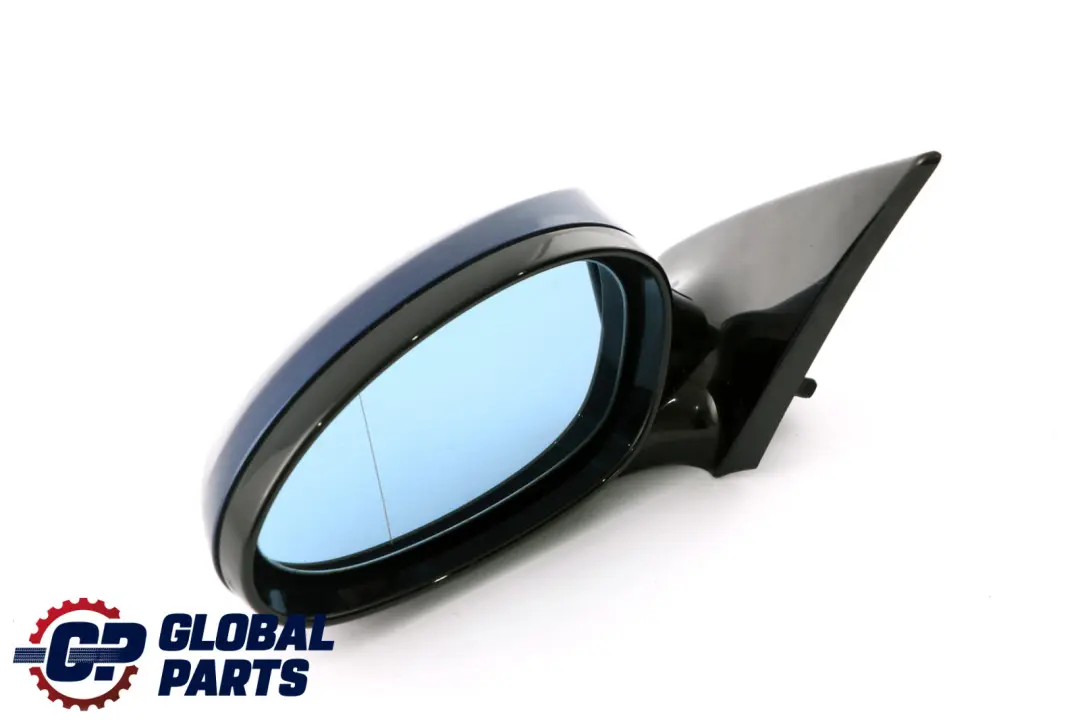 BMW 3 Series E92 M Sport Left Wing Mirror High Gloss N/S Le Mans Blau Blue 381