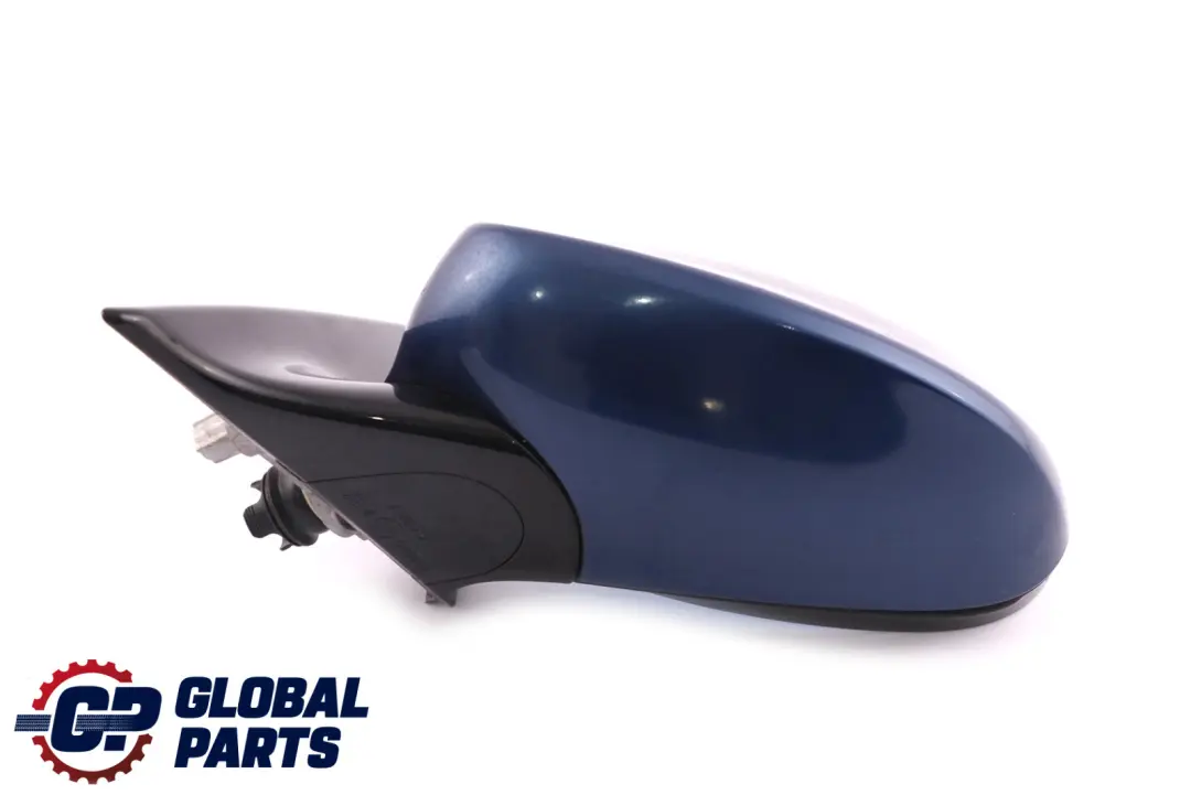 BMW 3 Series E92 M Sport Left Wing Mirror High Gloss N/S Le Mans Blau Blue 381