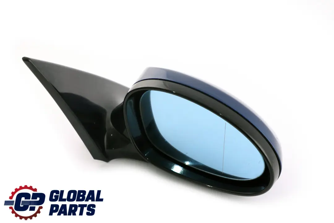 BMW 3 Series E92 M Sport Right Wing Mirror High Gloss O/S Le Mans Blau Blue 381