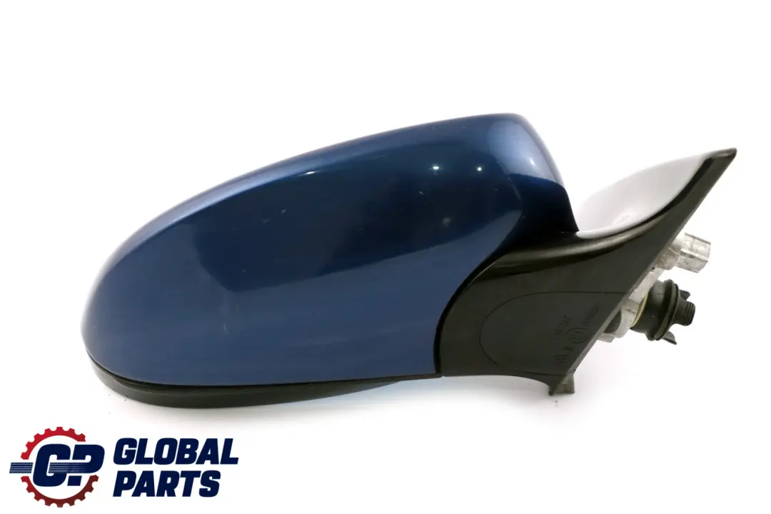 BMW 3 Series E92 M Sport Right Wing Mirror High Gloss O/S Le Mans Blau Blue 381