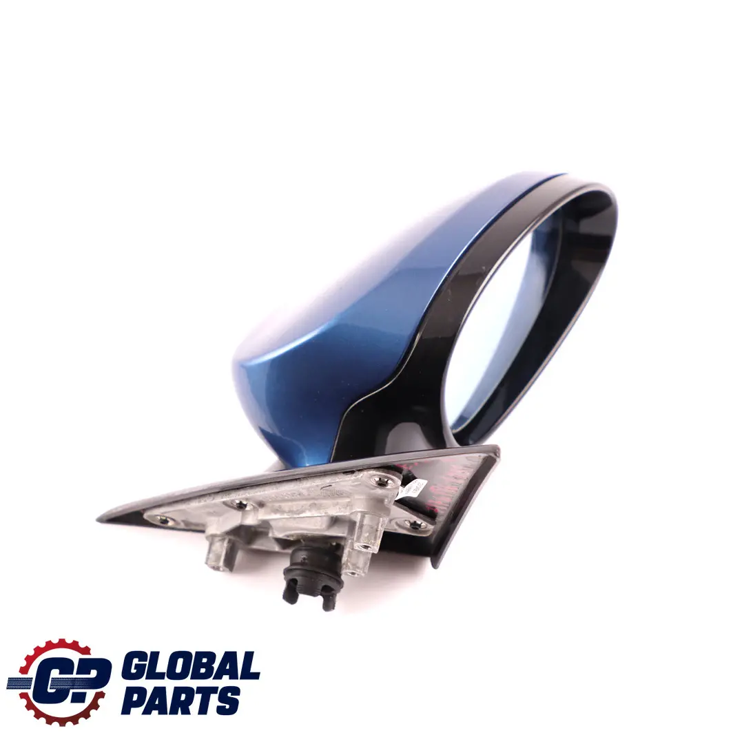 BMW 3 Series 1 E92 M Sport Right Wing Mirror High Gloss O/S Le Mans Blau Blue