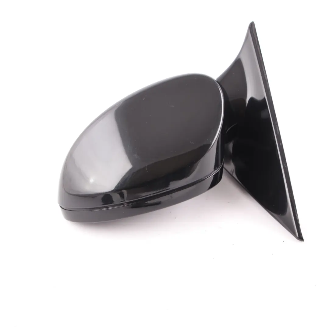 BMW 3 Series E92 1 Power Fold Left Wing Mirror N/S High Gloss Black Sapphire