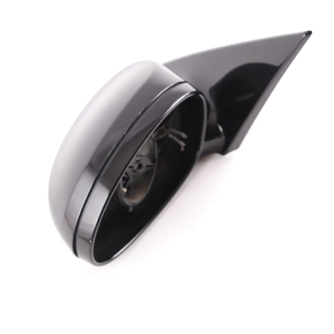 BMW 3 Series E92 1 Power Fold Left Wing Mirror N/S High Gloss Black Sapphire