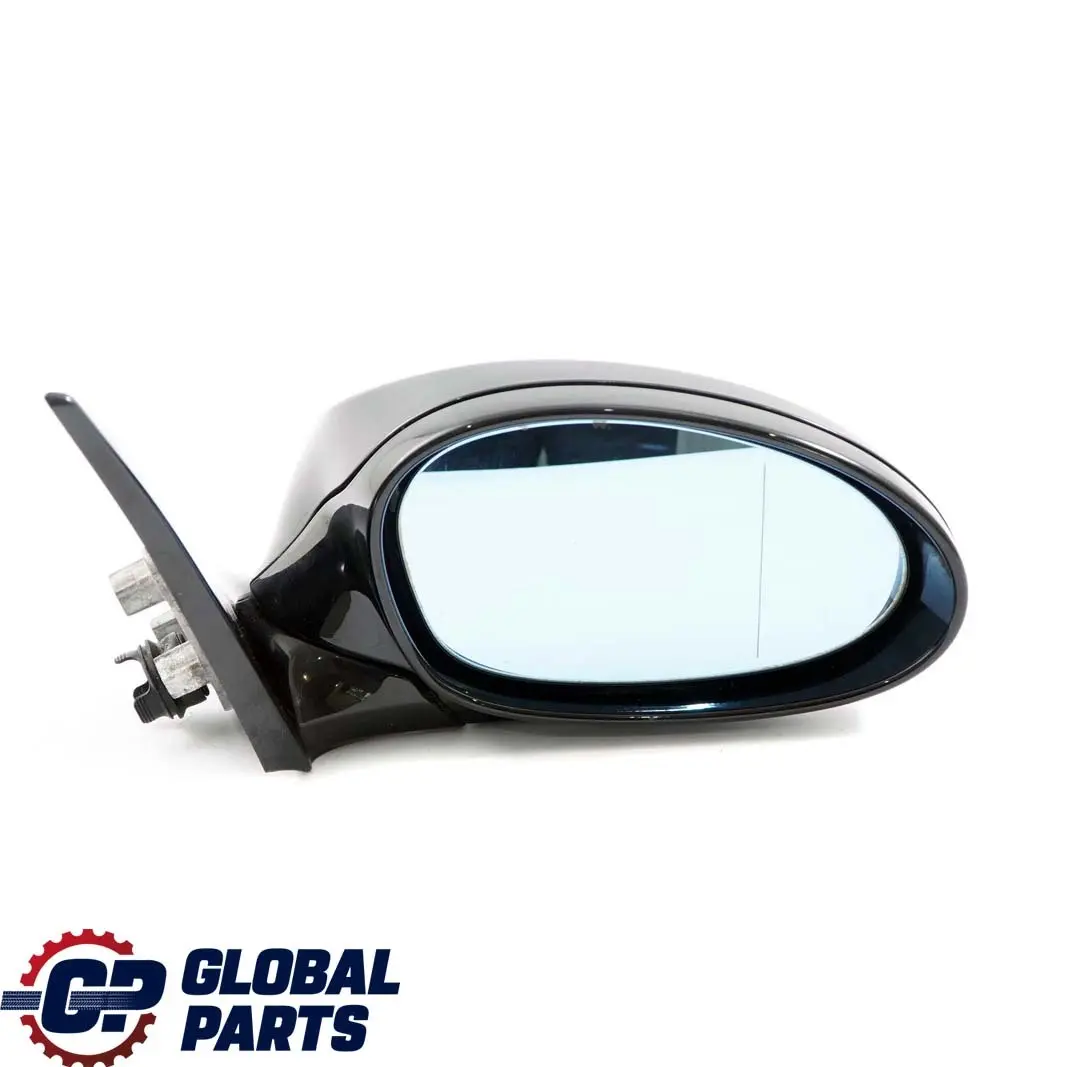 £BMW 3 Series E92 Power Fold Right Wing Mirror O/S High Gloss Black Sapphire 475