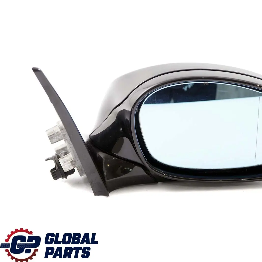 £BMW 3 Series E92 Power Fold Right Wing Mirror O/S High Gloss Black Sapphire 475