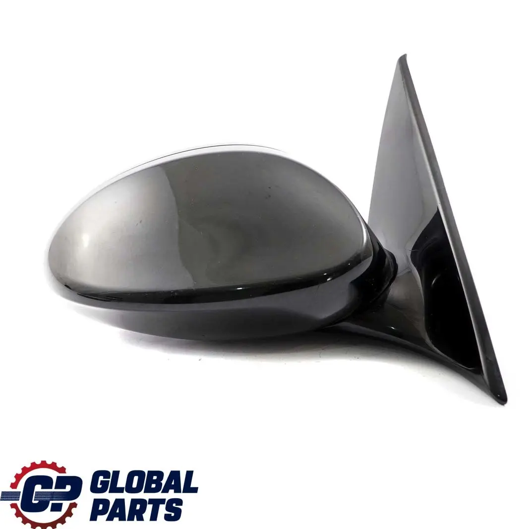 £BMW 3 Series E92 Power Fold Right Wing Mirror O/S High Gloss Black Sapphire 475