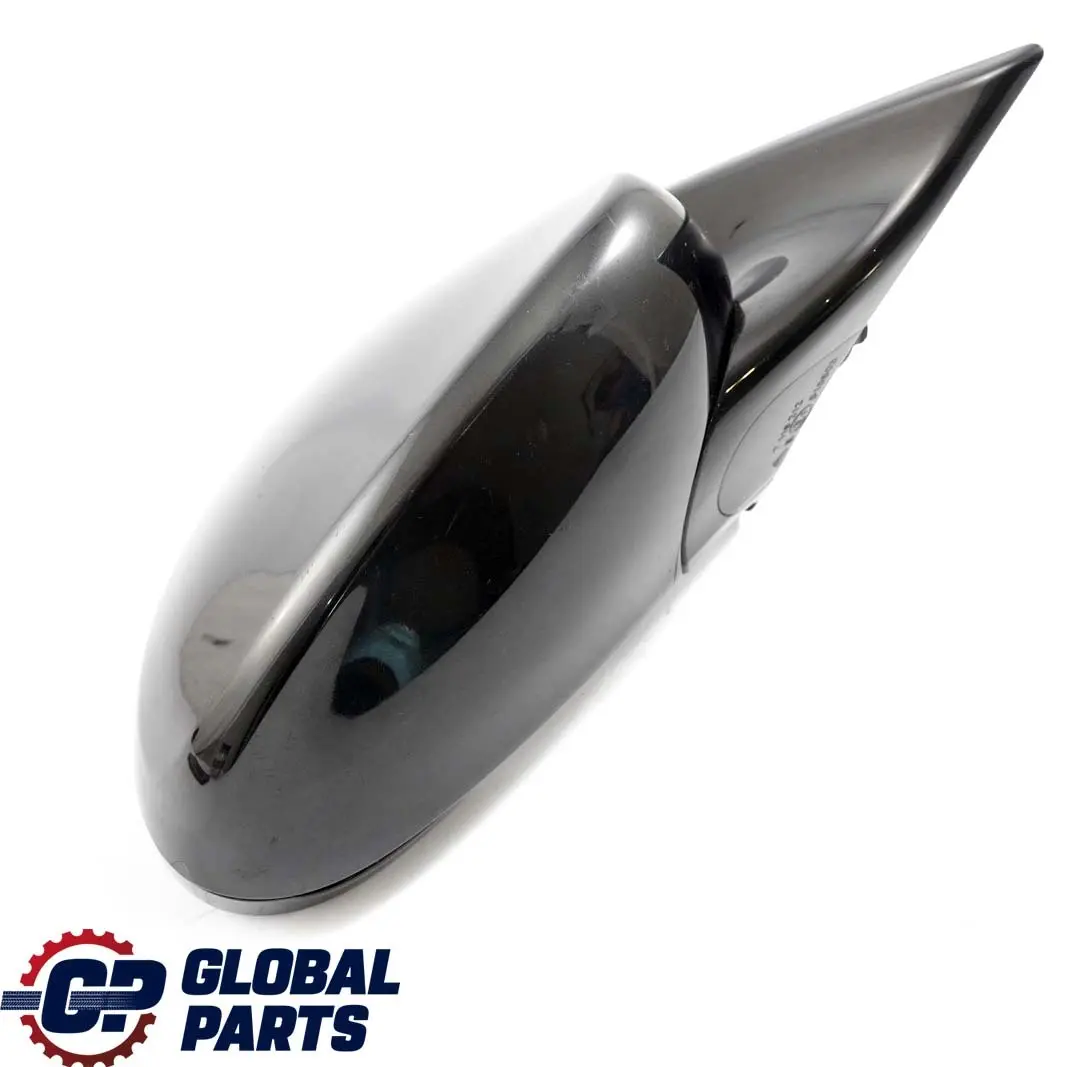 £BMW 3 Series E92 Power Fold Right Wing Mirror O/S High Gloss Black Sapphire 475