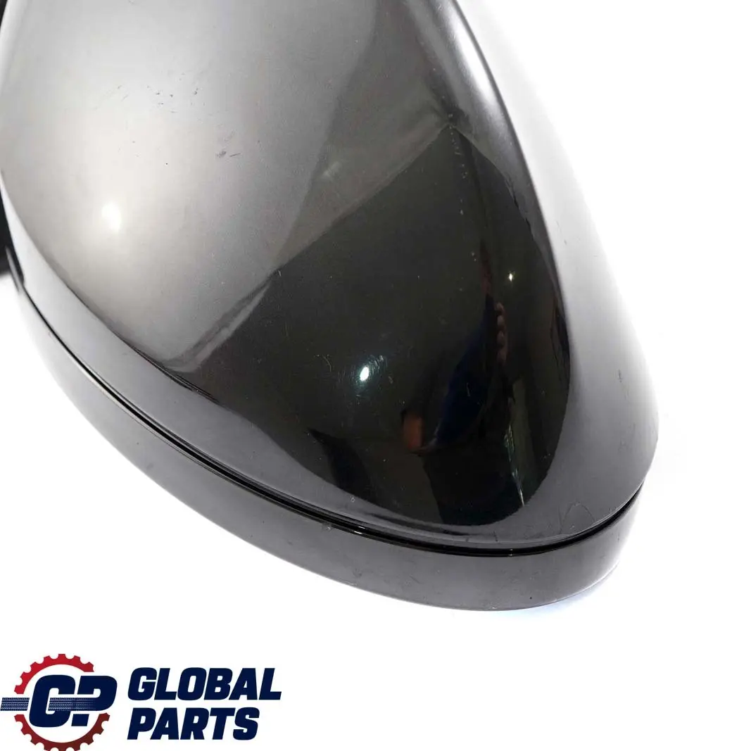 £BMW 3 Series E92 Power Fold Right Wing Mirror O/S High Gloss Black Sapphire 475