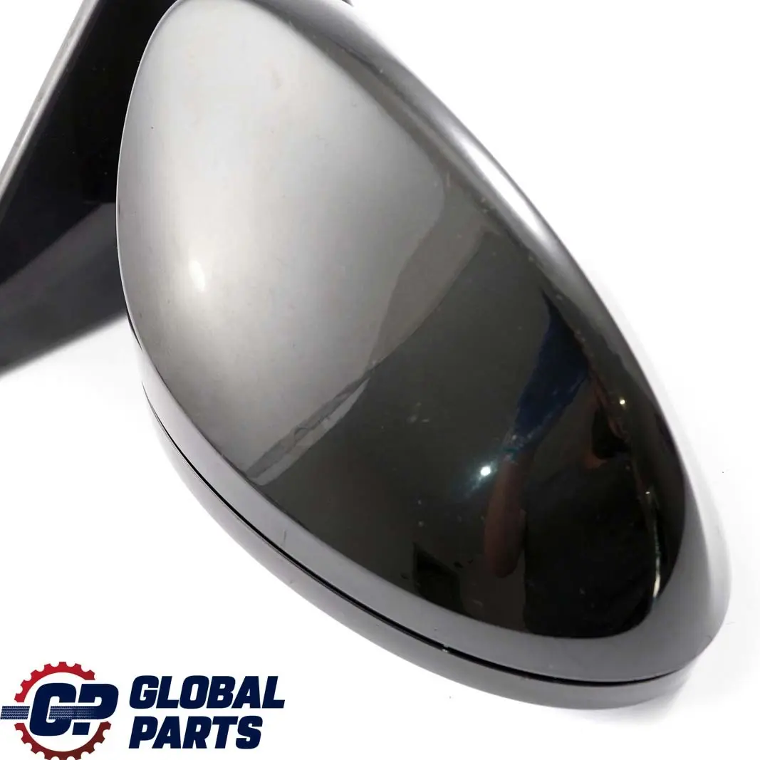 £BMW 3 Series E92 Power Fold Right Wing Mirror O/S High Gloss Black Sapphire 475