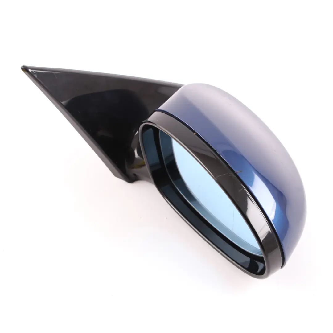 Wing Mirror BMW E92 Power Fold Heated Right O/S High Gloss Le Mans Blau Blue 381