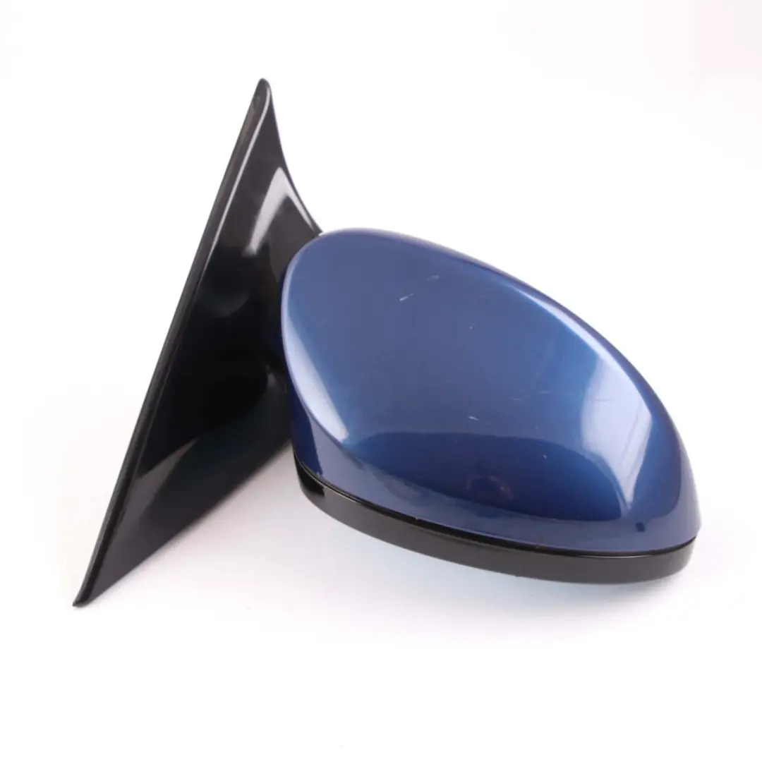 Wing Mirror BMW E92 Power Fold Heated Right O/S High Gloss Le Mans Blau Blue 381