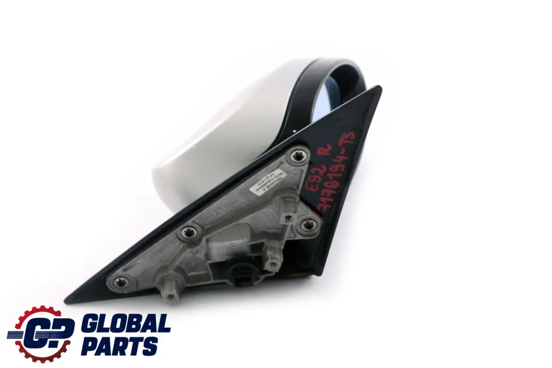 BMW 3 Series E92 Power Fold Right Wing Mirror O/S High Gloss Titansilber Silver