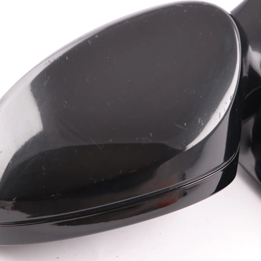 Wing Mirror BMW E92 High Gloss Power Fold Auto Dip Left Black Sapphire 475