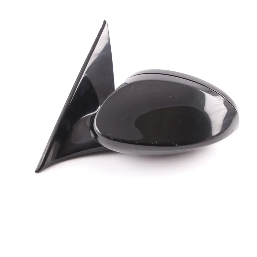 Wing Mirror BMW E92 High Gloss Power Fold Auto Dip Left Black Sapphire 475