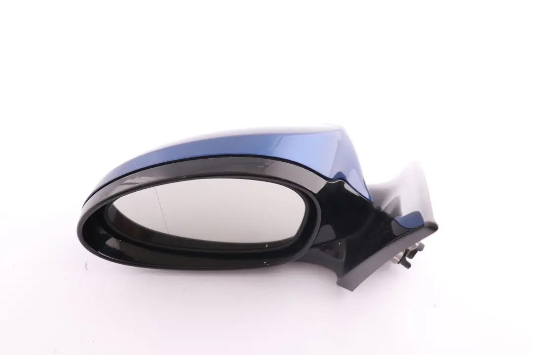 BMW 3 Series E92 High Gloss Power Fold Auto Dip Left Mirror N/S Montego Blue