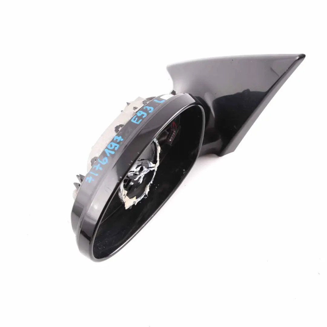 Base Wing Mirror BMW E92 Power Fold Auto Dip High Gloss Shasow Line M Sport Left