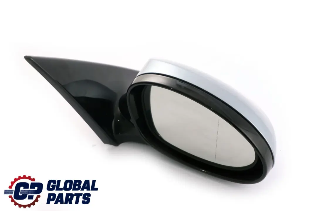 BMW 3 Series E92 High Gloss Power Fold Auto Dip Right Mirror O/S Bluewater Blue