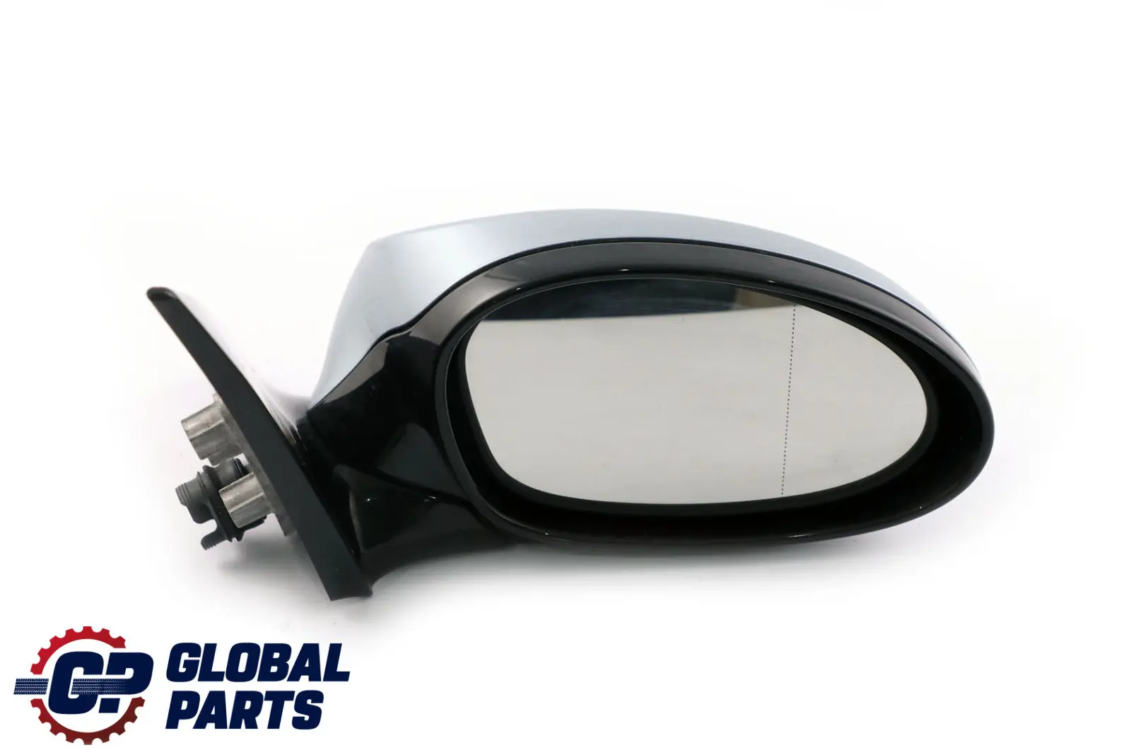 BMW 3 Series E92 High Gloss Power Fold Auto Dip Right Mirror O/S Bluewater Blue