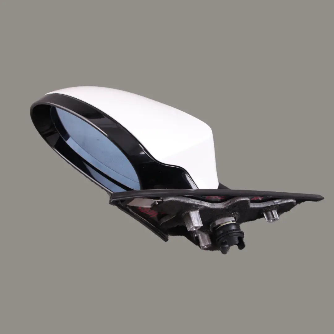 Wing Mirror Door BMW E81 E82 M Sport High Gloss Left N/S Alpinweiss Alpine White