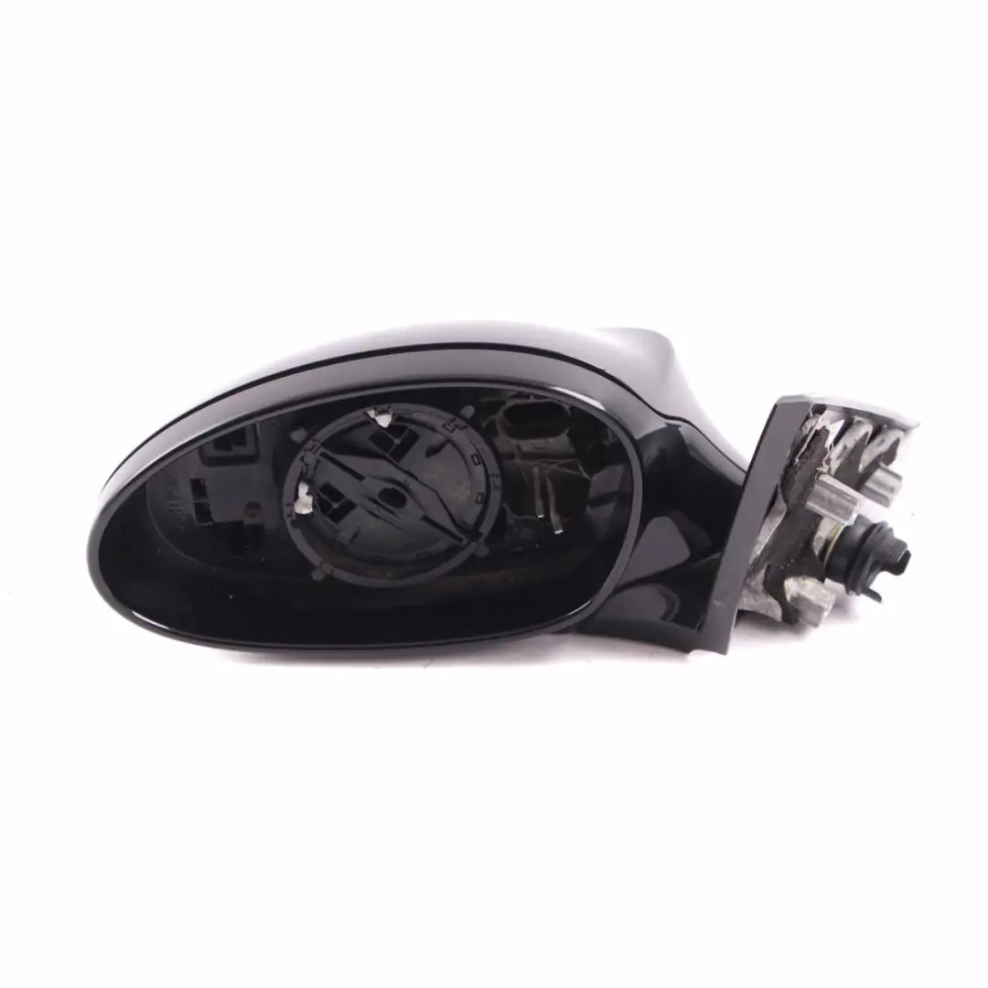 Door Wing Mirror BMW E81 E82 6 M Sport High Gloss Left N/S Black Sapphire 475