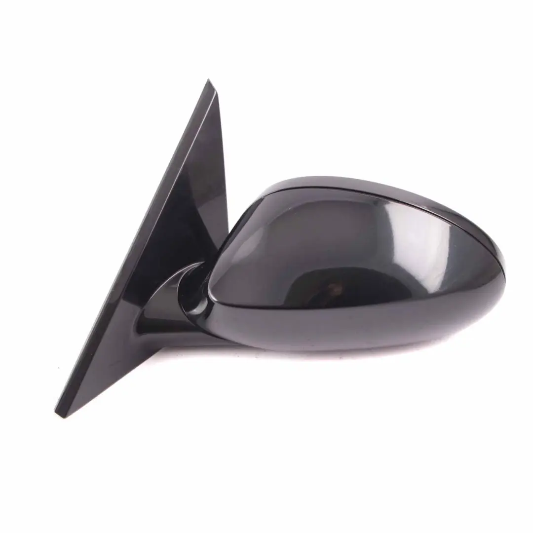 Door Wing Mirror BMW E81 E82 6 M Sport High Gloss Left N/S Black Sapphire 475