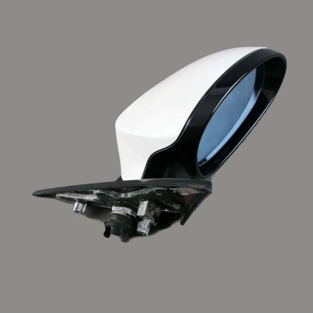 Wing Mirror BMW E81 E82 E88 M Sport High Gloss Right O/S Alpinweiss Alpine White