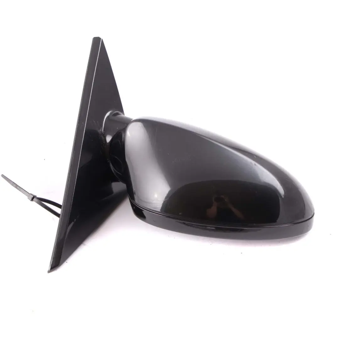 Door Wing Mirror BMW E81 E82 E88 M Sport High Gloss Right O/S Black Sapphire 475