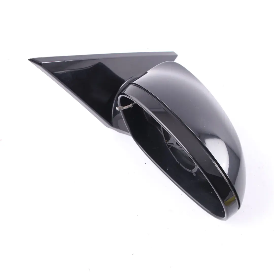 Door Wing Mirror BMW E81 E82 E88 4 M Sport High Gloss Right Black Sapphire 475