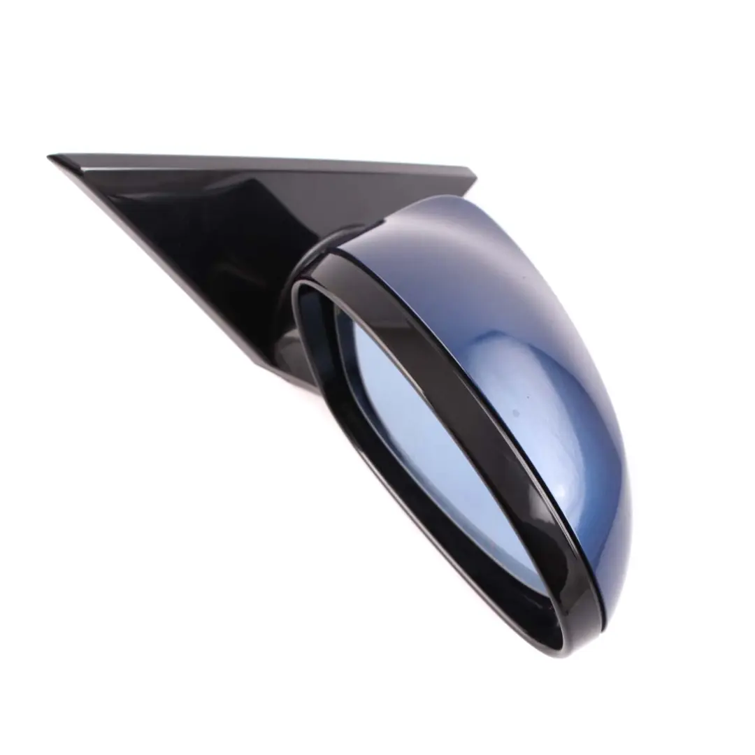 BMW E81 E82 M Sport High Gloss Right Wing Mirror O/S Montegoblau Montego Blue