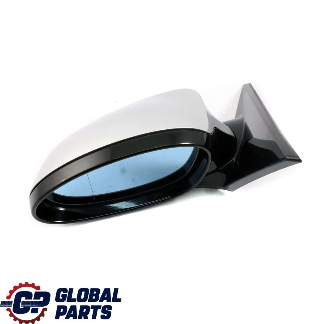 BMW 1 E81 E82 M Sport Power Fold Left Wing Mirror N/S Titansilber Silver 354