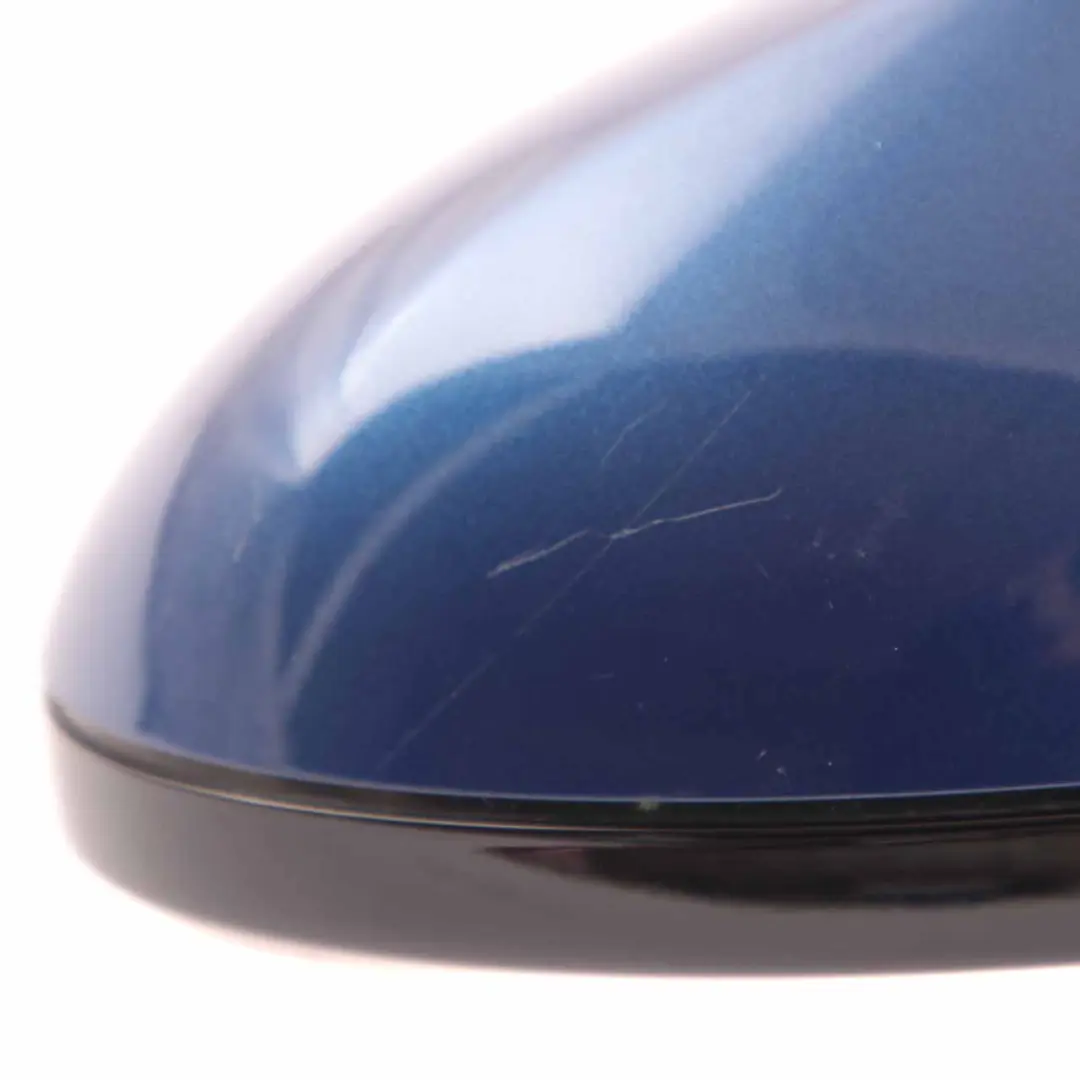 Door Wing Mirror BMW E81 E82 E88 M Sport Auto Dip Left N/S Le Mans Blau Blue 381