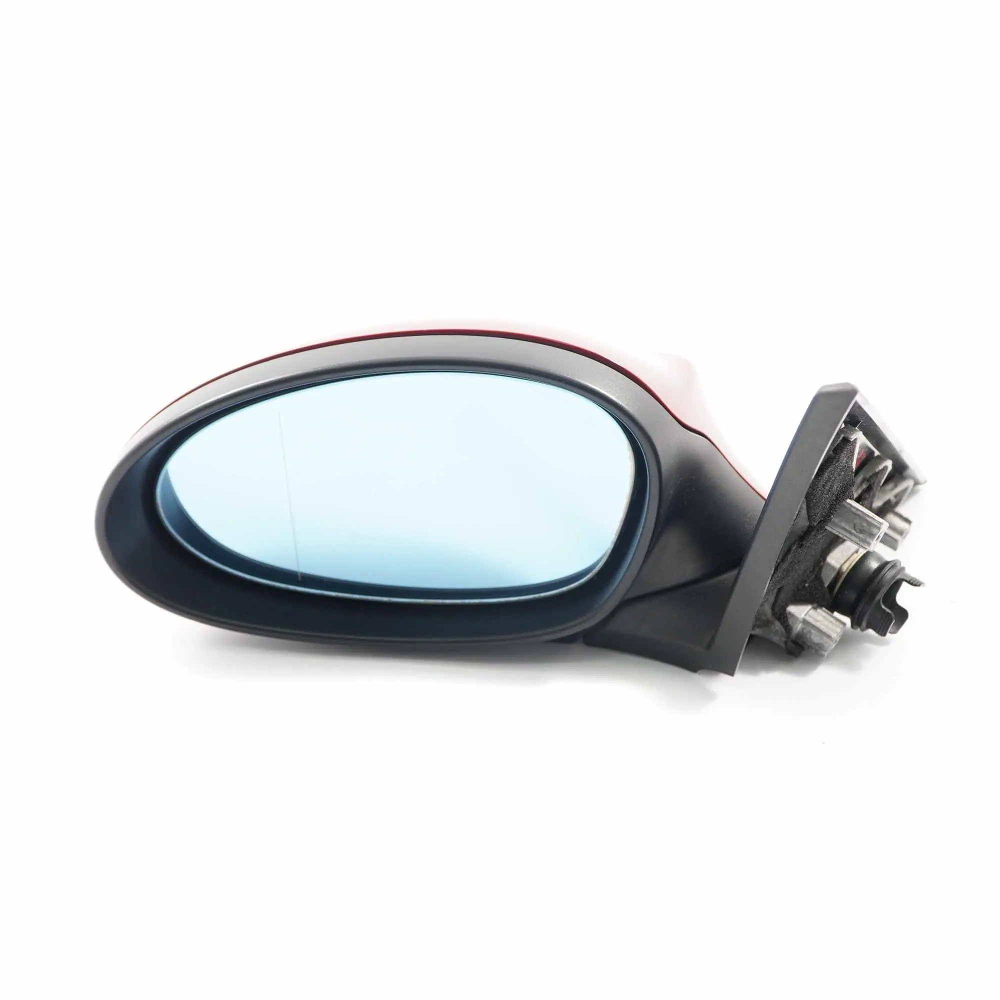 Wing Mirror BMW E81 E82 Left Outside N/S Heated Karmesinrot Crimson Red 5 Pins