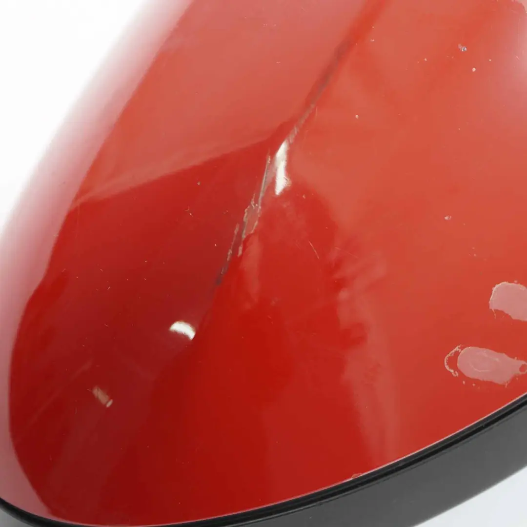 Wing Mirror BMW E81 E82 Left Outside N/S Heated Karmesinrot Crimson Red 5 Pins