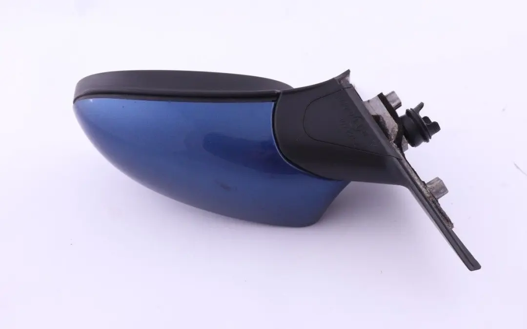 Heated Left Wing Mirror N/S Montegoblau Montego Blue BMW 1 Series E81 E82 E88 - SKU rhd-7185355-MTB - Part number 7185355