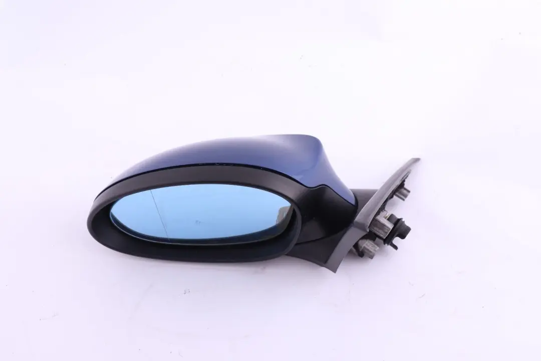 Heated Left Wing Mirror N/S Montegoblau Montego Blue BMW 1 Series 2 E81 E82 E88 - SKU rhd-7185355-MTB2 - Part number 7185355