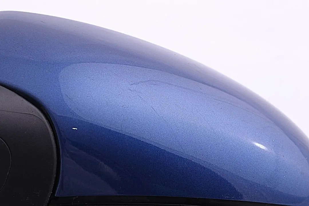 Heated Left Wing Mirror N/S Montegoblau Montego Blue BMW 1 Series 2 E81 E82 E88 - SKU rhd-7185355-MTB2 - Part number 7185355