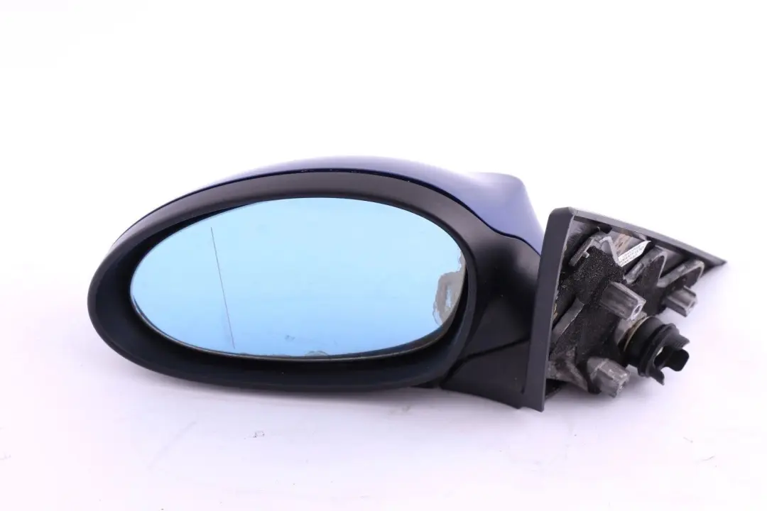 Heated Left Wing Mirror N/S Montegoblau Montego Blue BMW 1 Series 2 E81 E82 E88 - SKU rhd-7185355-MTB2 - Part number 7185355