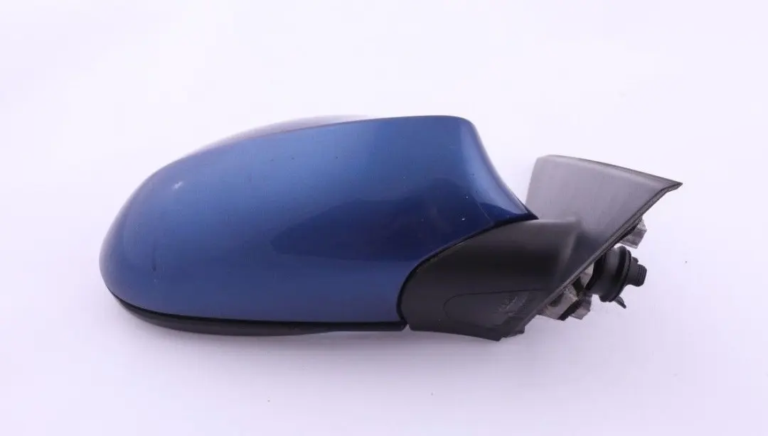 BMW 1 Series E81 E82 E88 Heated Right Wing Mirror O/S Montegoblau Montego Blue