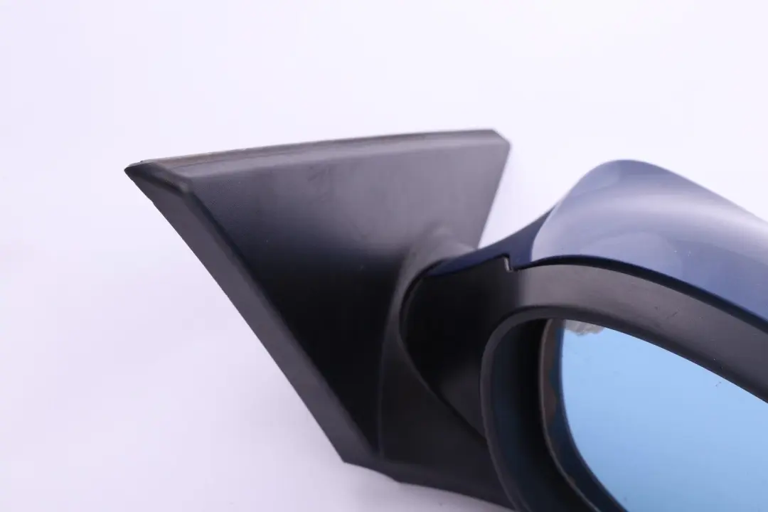 BMW 1 Series E81 E82 E88 Heated Right Wing Mirror O/S Montegoblau Montego Blue