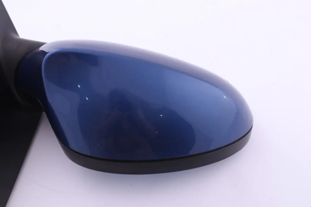 BMW 1 Series E81 E82 E88 Heated Right Wing Mirror O/S Montegoblau Montego Blue