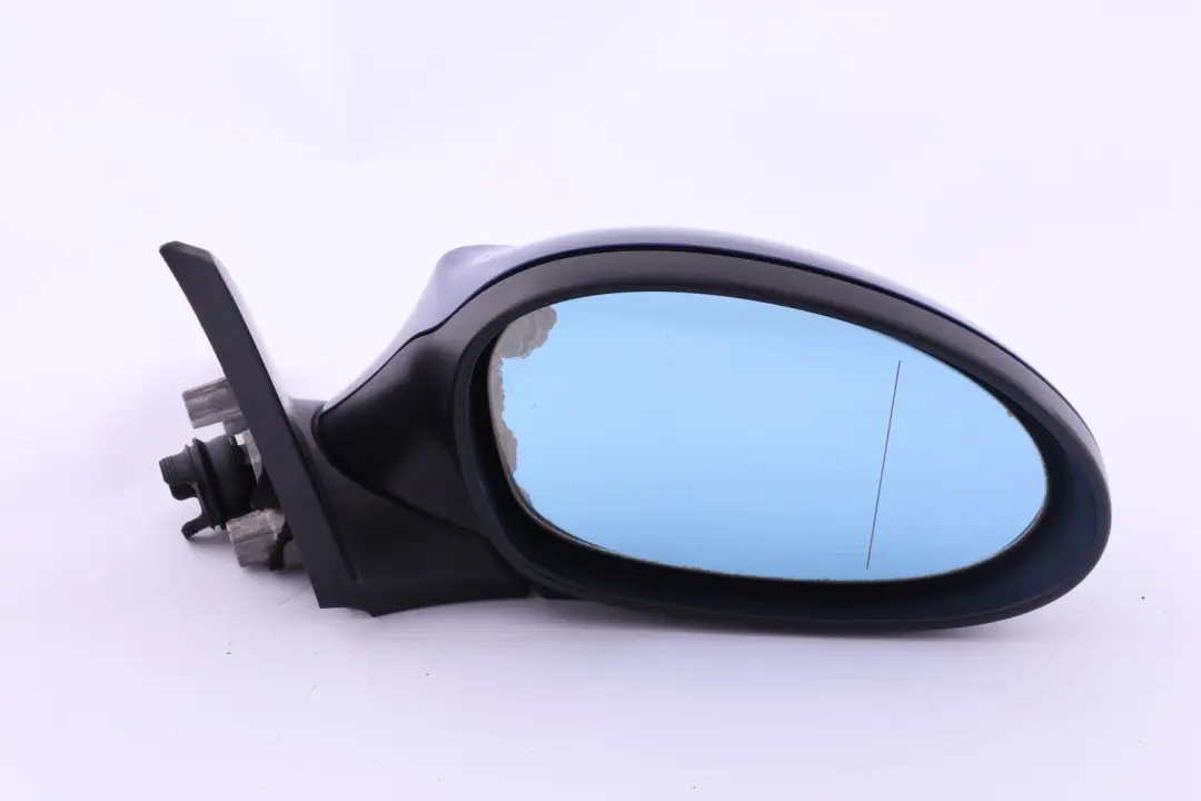 BMW 1 Series E81 E82 E88 Heated Right Wing Mirror O/S Montegoblau Montego Blue