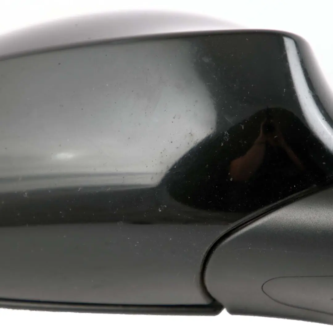 Wing Mirror BMW 1 Series E81 E82 E88 Heated Right O/S Schwarz 2 Black - 668