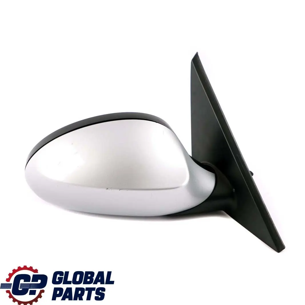 BMW 1 Series E81 E82 E88 Right O/S Wing Mirror Titansilber Metallic Silver 354