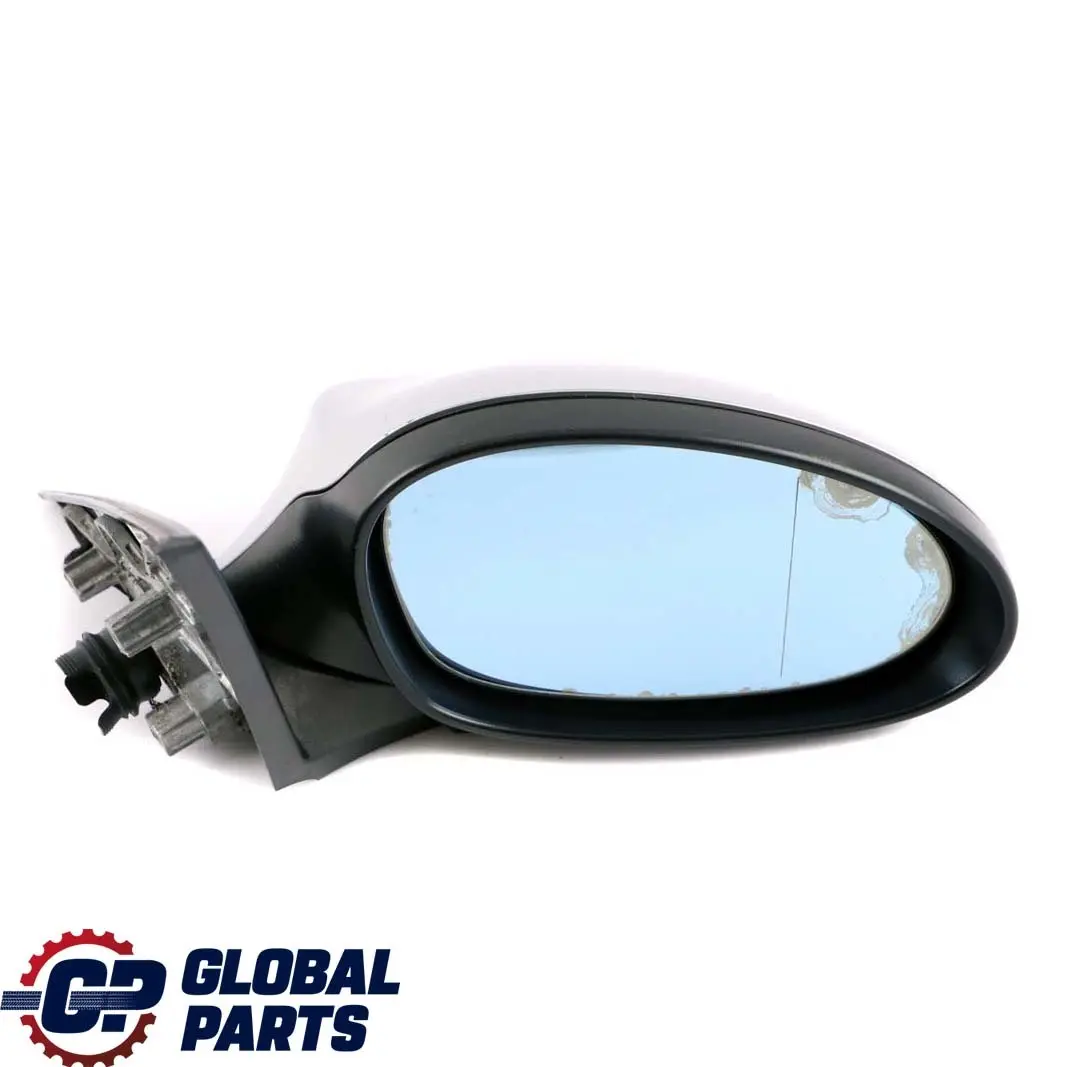 BMW 1 Series E81 E82 E88 Right O/S Wing Mirror Titansilber Metallic Silver 354